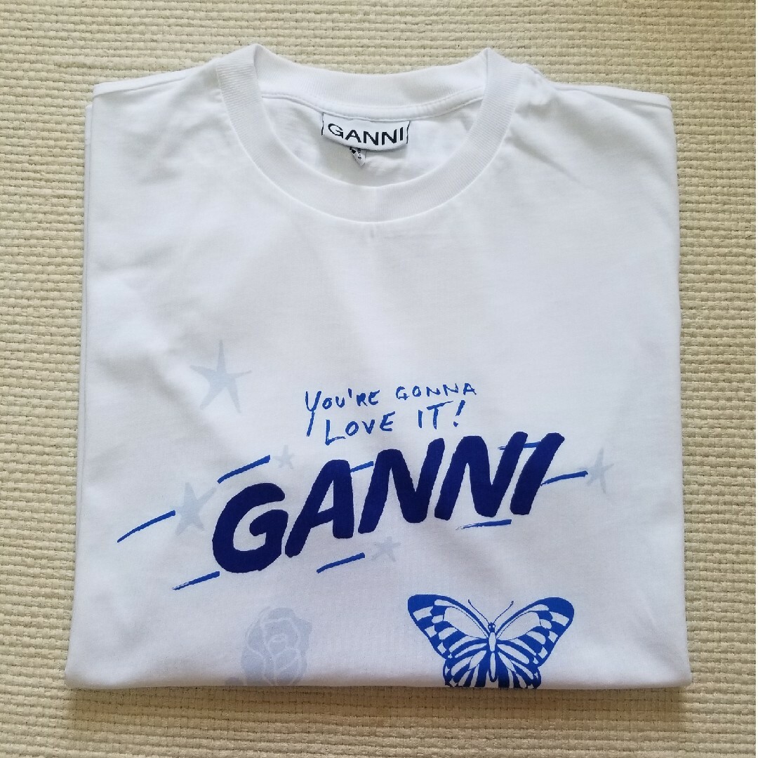 TOMORROWLAND(トゥモローランド)の最終値下げ GANNI Tシャツ レディースのトップス(Tシャツ(半袖/袖なし))の商品写真