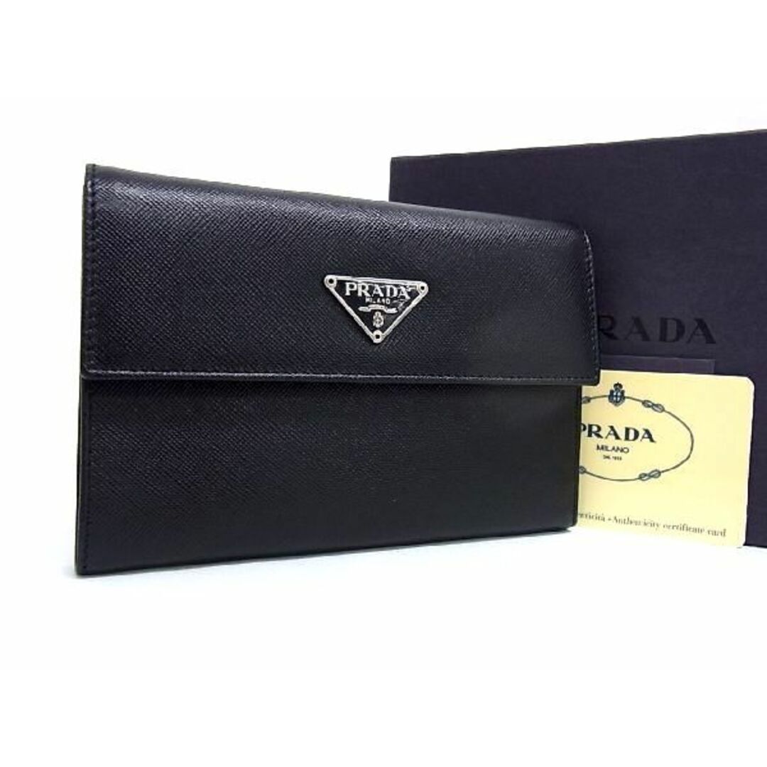 PRADA - □新品□未使用□ PRADA プラダ M510A サフィアーノレザー 三