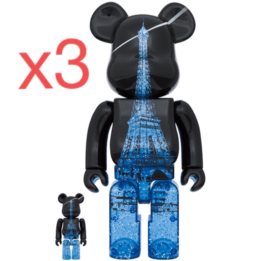 フィギュアEIFFEL TOWER BE@RBRICK SPARKLING 400%