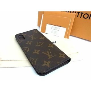 ルイヴィトン(LOUIS VUITTON)の■新品同様■ LOUIS VUITTON ルイヴィトン M64173 モノグラム iPhone X/XS 対応 アイフォンケース スマホケース ブラウン系 AN9228 (その他)