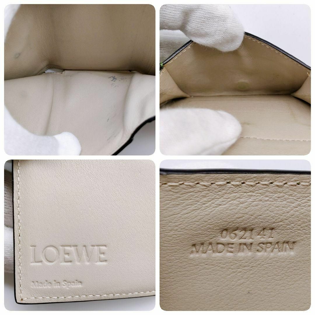 LOEWE(ロエベ)のロエベ　三つ折り財布　トライフォールドウォレット　ローズマリー レディースのファッション小物(財布)の商品写真