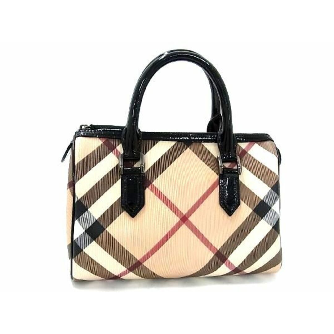 BURBERRY - □極美品□ BURBERRY バーバリー PVC×パテントレザー