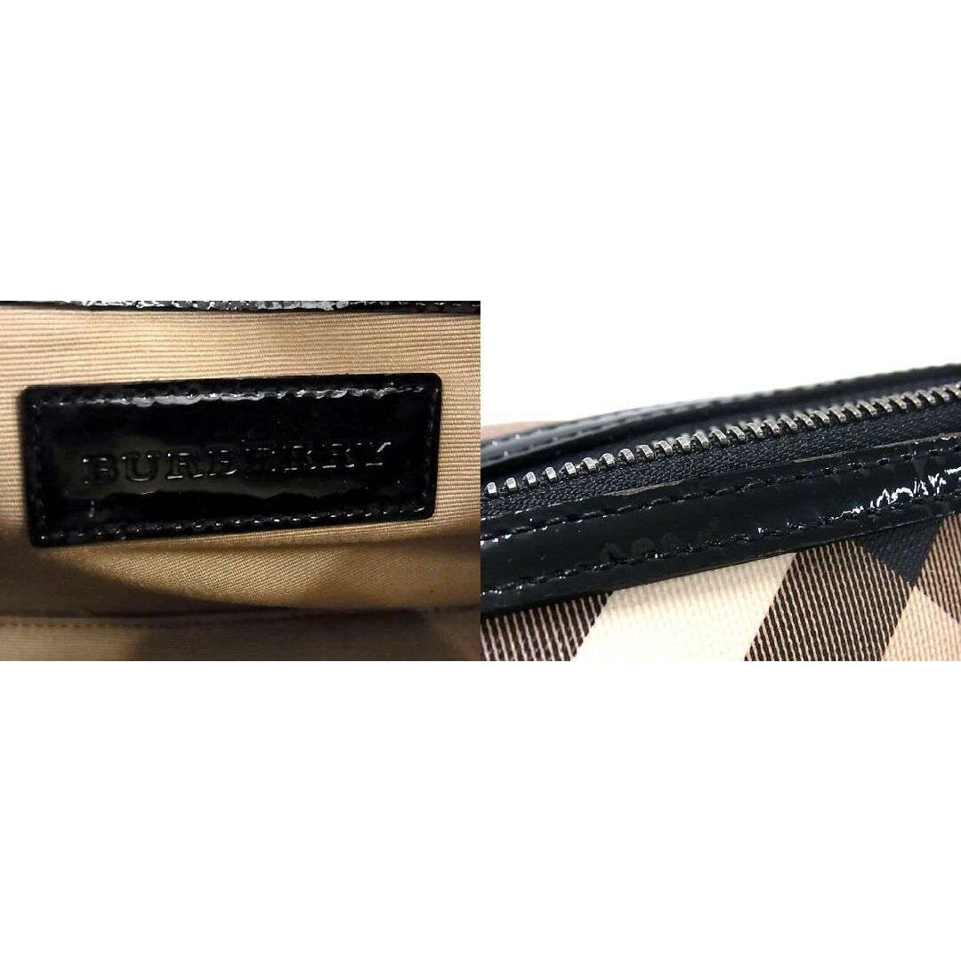 BURBERRY   □極美品□ BURBERRY バーバリー PVC×パテントレザー