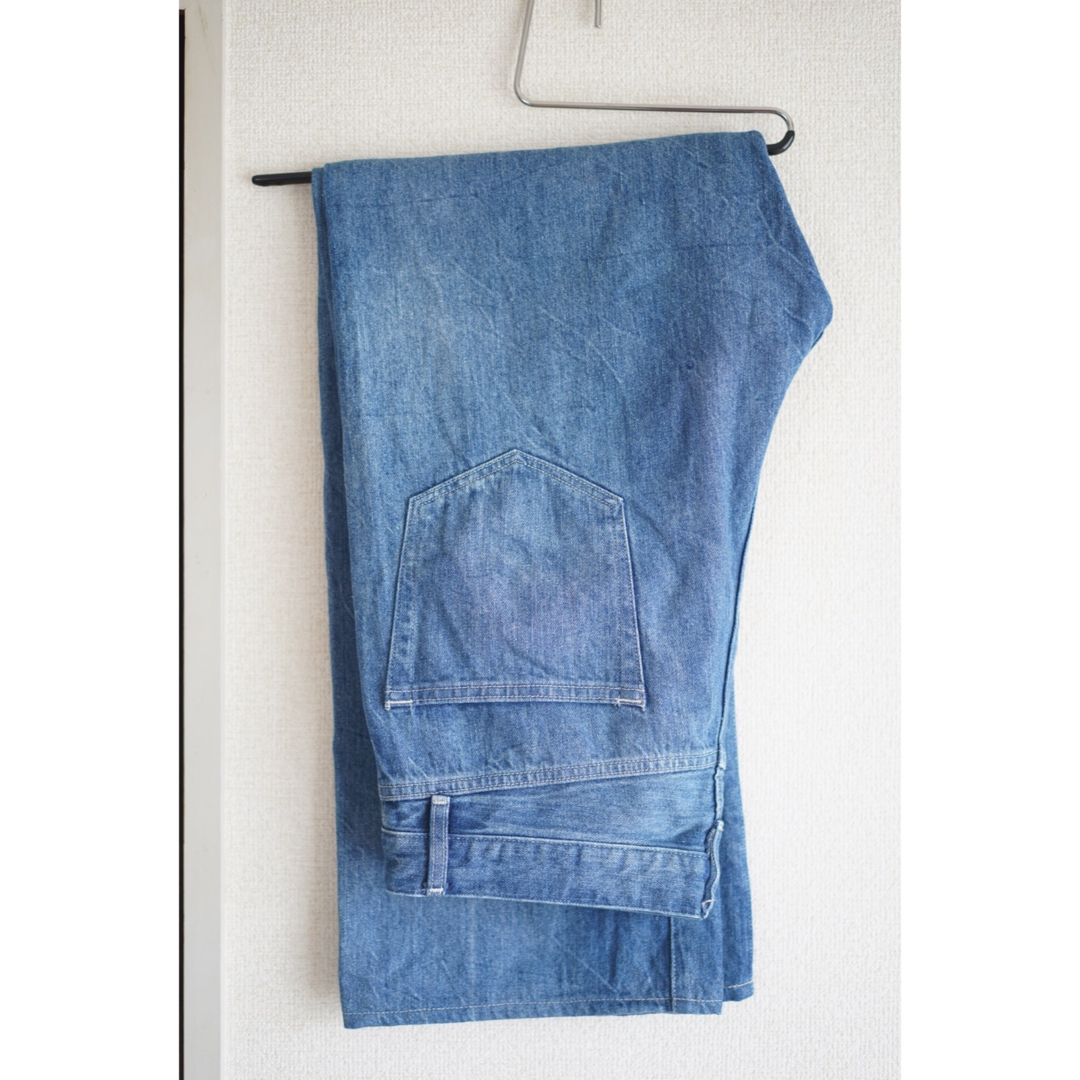 AURALEE(オーラリー)のSELVEDGE FADED LIGHT DENIM PANTS サイズ3 メンズのパンツ(デニム/ジーンズ)の商品写真
