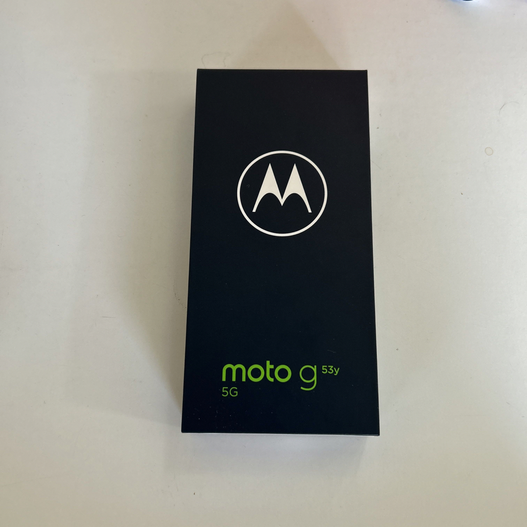 MOTOROROLA moto g53y 5G A301MO インクブラック