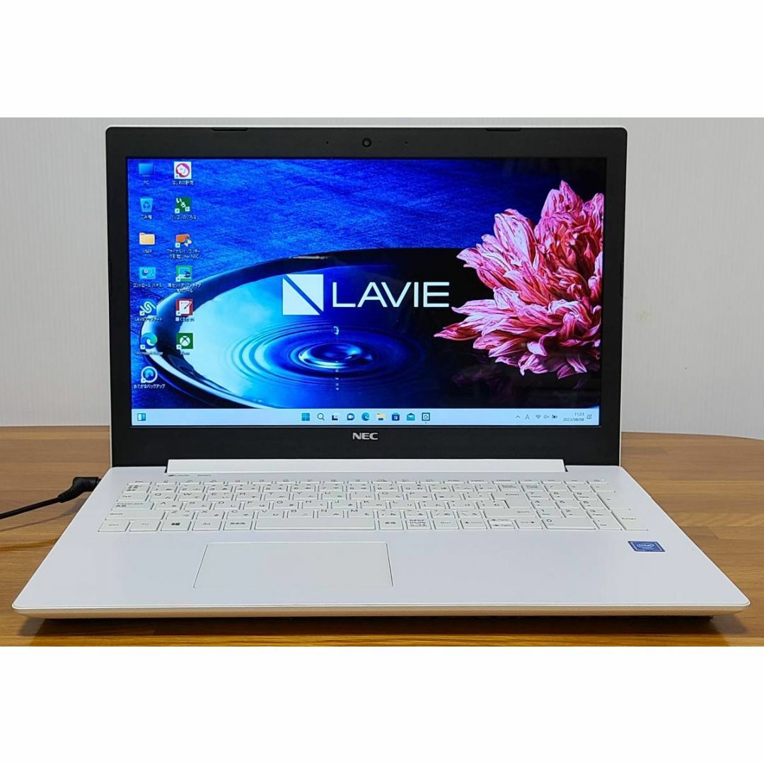 美品Win11 LAVIE/N4000/4G/256G/DVD/WLAN/カメラ