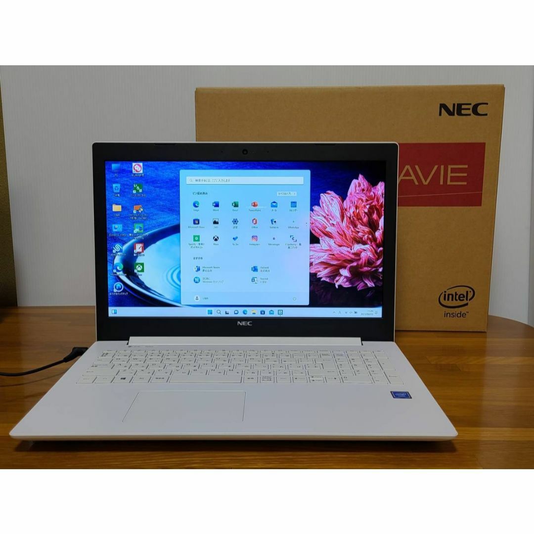 美品Win11 LAVIE/N4000/4G/256G/DVD/WLAN/カメラ 1