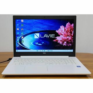 エヌイーシー(NEC)の美品Win11 LAVIE/N4000/4G/256G/DVD/WLAN/カメラ(ノートPC)