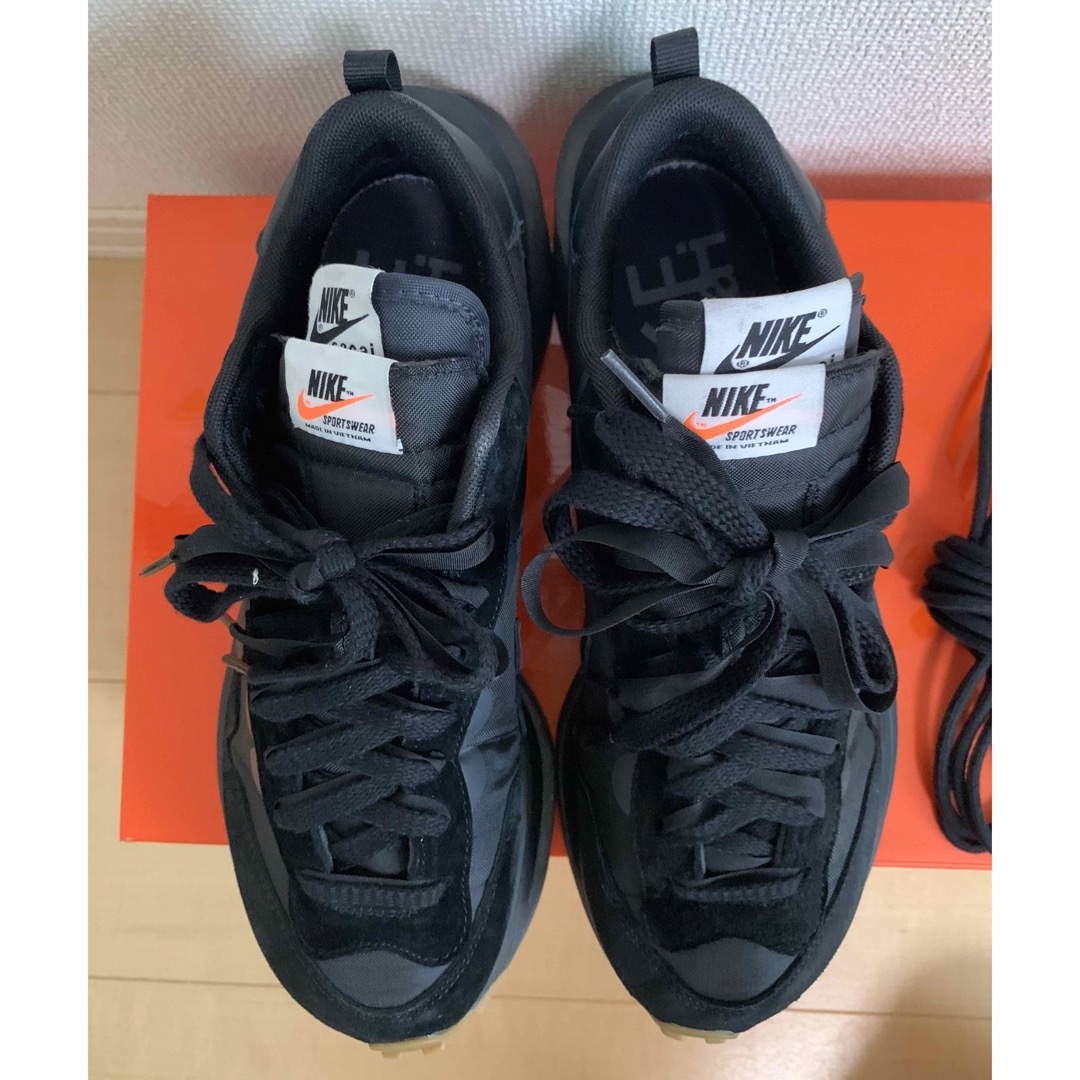 sacai × Nike VaporWaffle "Black Gum"