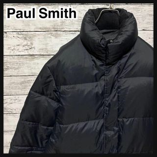 美品 Paul Smith ポールスミス ■ ダウンジャケット ダウン90% 黒