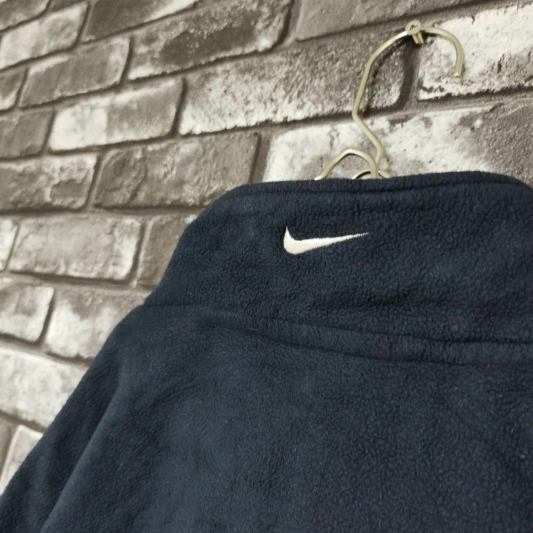 NIKE - NIKEナイキ刺繍ワンポイントロゴハーフジップスウェット長袖