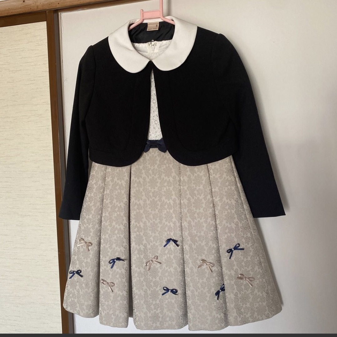 petit main(プティマイン)の120 utremi 入学式 卒園式 フォーマル　petit main キッズ/ベビー/マタニティのキッズ服女の子用(90cm~)(ドレス/フォーマル)の商品写真