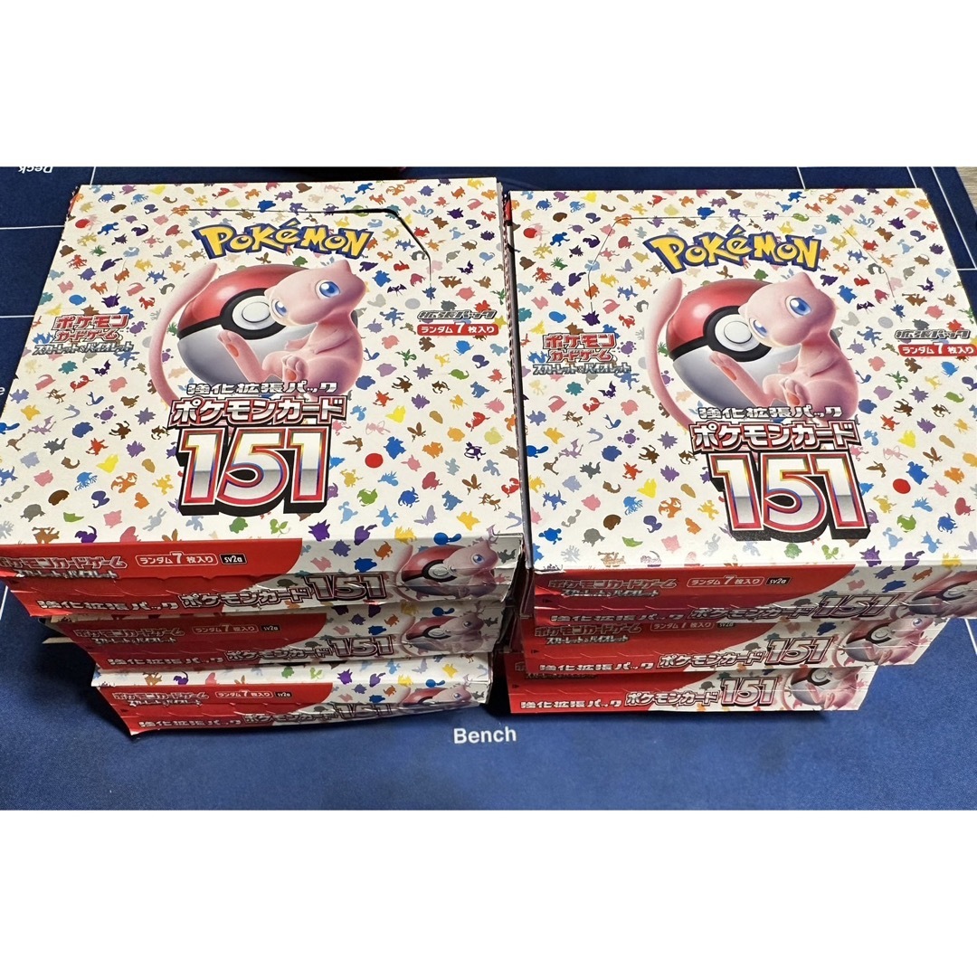 151 空箱 - ポケモンカードゲーム