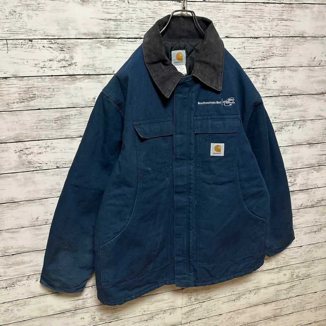 carhartt - 326【入手困難】カーハート☆企業コラボ 刺繍ロゴ襟