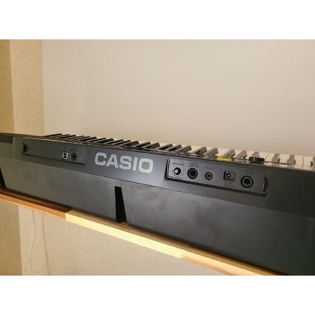 CASIO(カシオ)のカシオ 電子キーボード （スタンド付き） 楽器の鍵盤楽器(キーボード/シンセサイザー)の商品写真