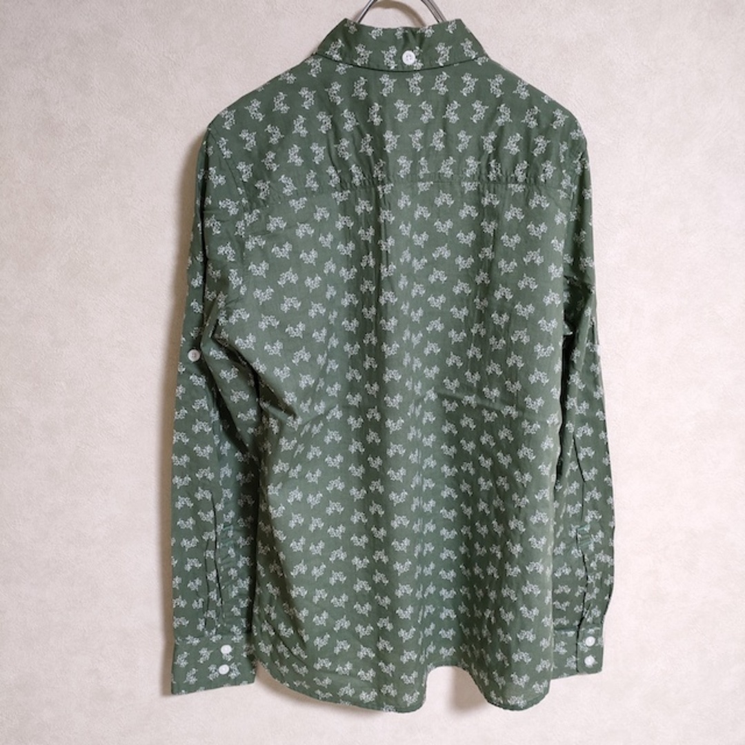 patagonia(パタゴニア)のpatagonia フラワー柄  Floral Print sty54961sp15 長袖シャツ カーキ ホワイト レディース パタゴニア【中古】3-0806M△ レディースのトップス(シャツ/ブラウス(長袖/七分))の商品写真