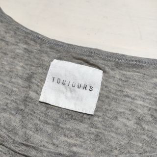 Toujours 長袖Ｔシャツ カットソー ロンＴ トゥジューの通販 by