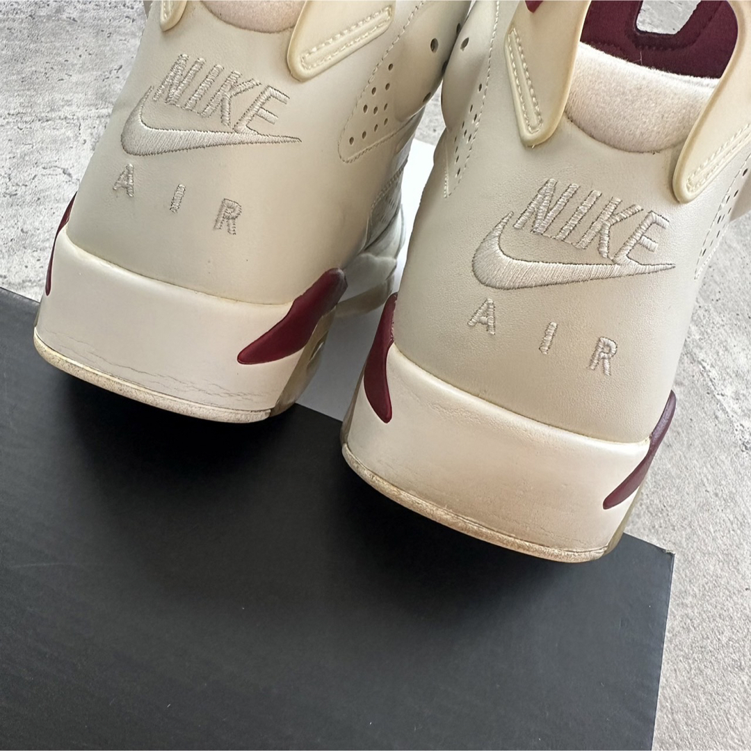 28cm NIKE AIR JORDAN 6 RETRO Maroon