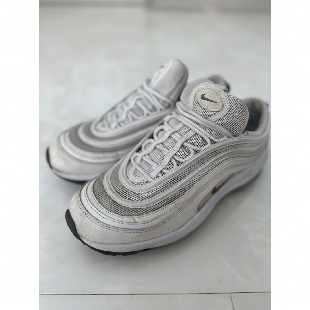 NIKE AIRMAX97 ホワイトグレー　25.5cm