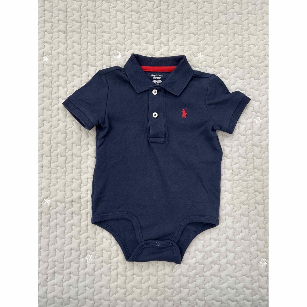 Ralph Lauren(ラルフローレン)のラルフローレン　ロンパース　2枚セット キッズ/ベビー/マタニティのベビー服(~85cm)(ロンパース)の商品写真