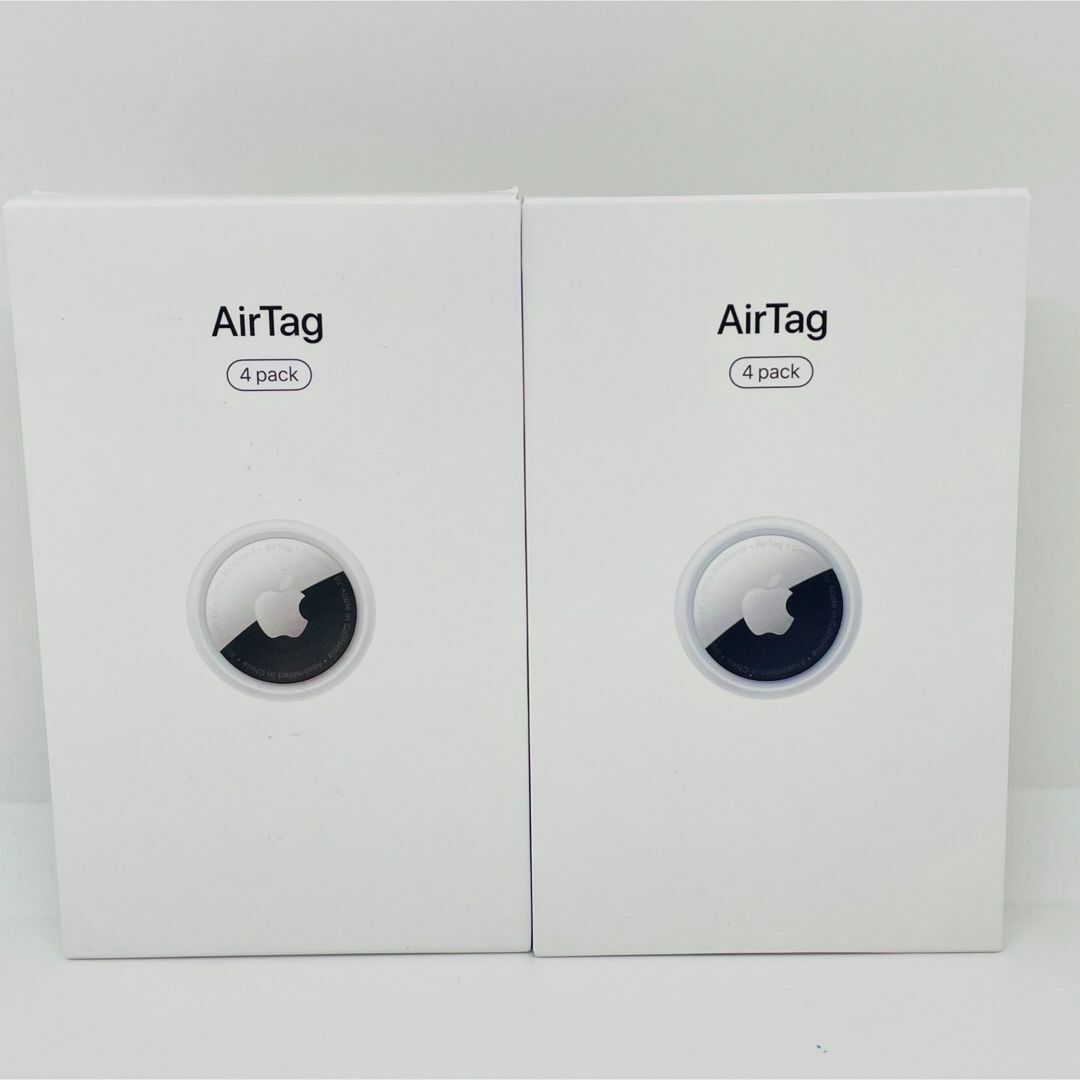 アップル純正本体メーカー認証新品 未使用 Air Tag エアタグ 　本体　8個