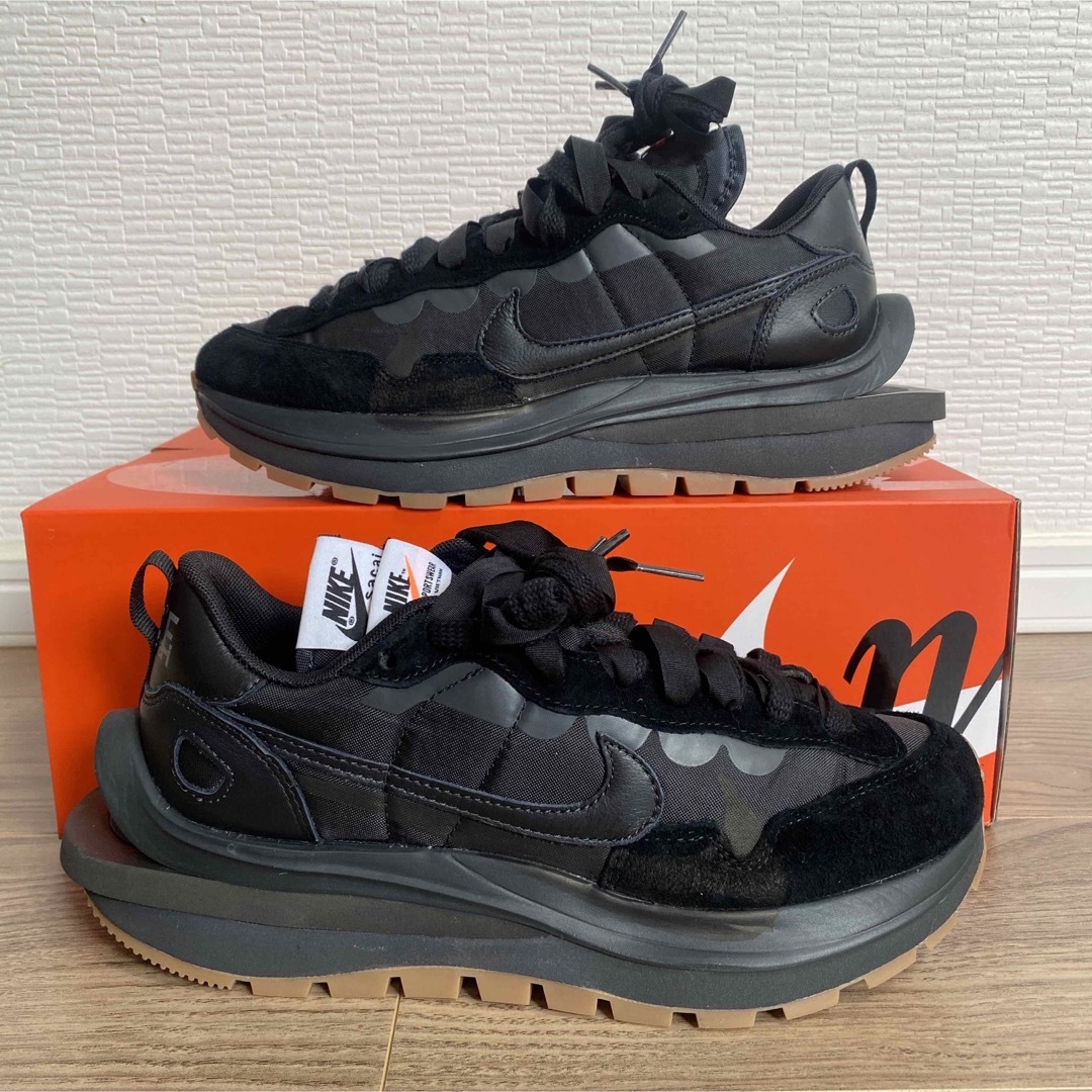 SACAI × NIKE VAPORWAFFLE BLACK&GUM 25cm