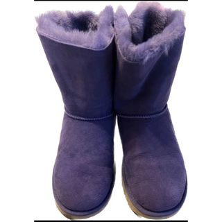 アグ(UGG)の可愛すぎる！UGG パープルリボンブーツ　23cm(ブーツ)