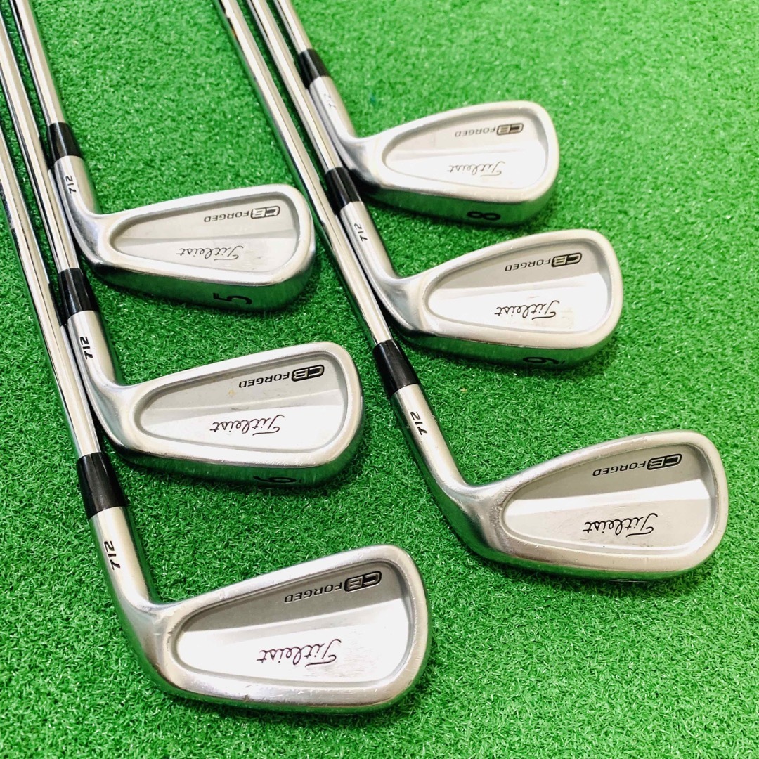 YR5530 Titleist CB 712 タイトリスト 右利き アイアン6本 | www