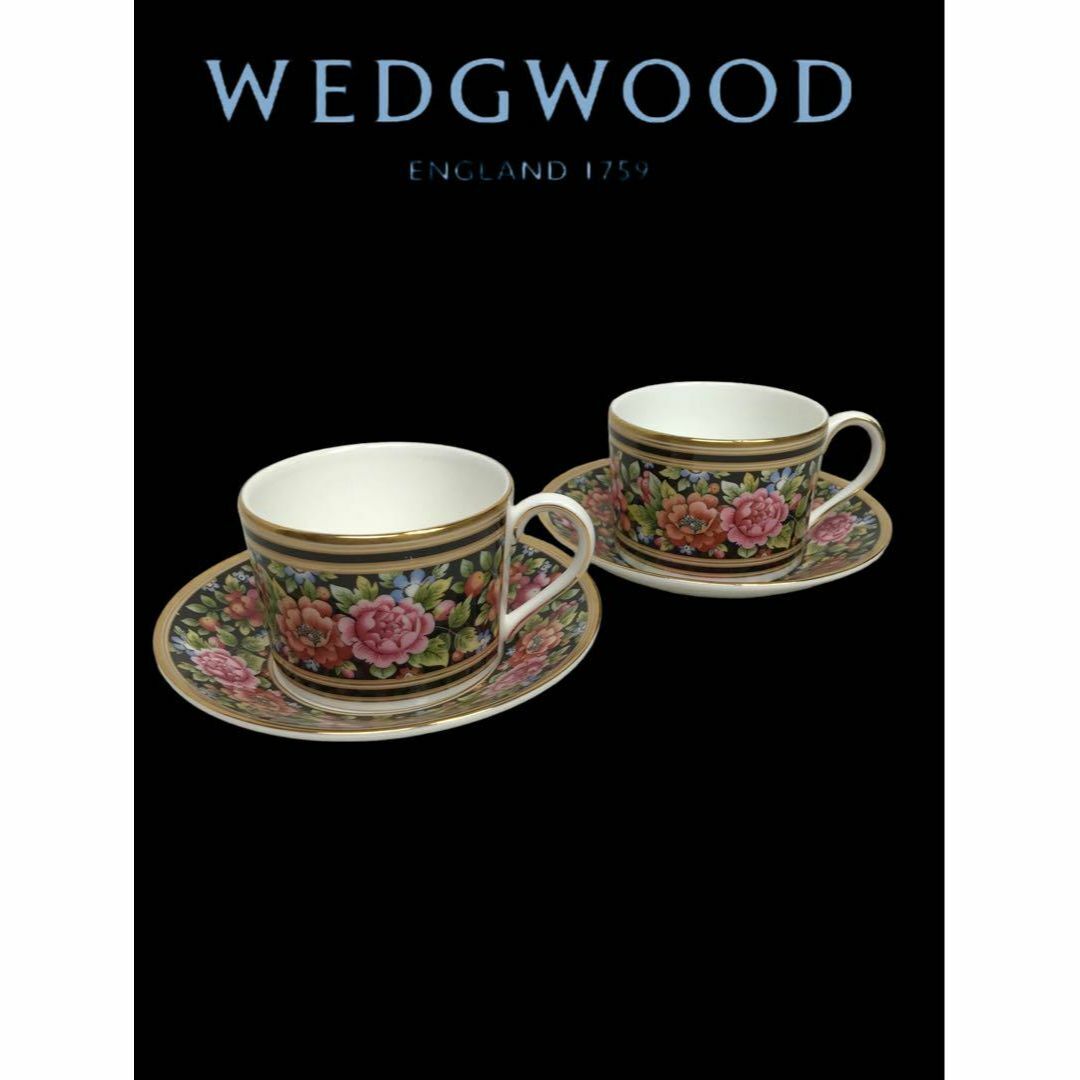 WEDGWOOD - WEDGWOOD ウェッジウッド CLIO クリオ カップソーサー 2客 ...