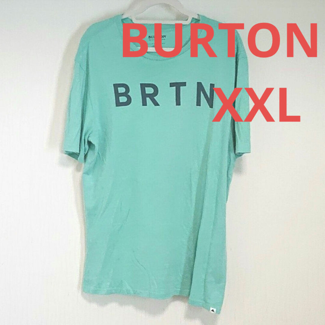 BURTON(バートン)のバートン XL 緑 オーガニック コットン Tシャツ メンズのトップス(Tシャツ/カットソー(半袖/袖なし))の商品写真