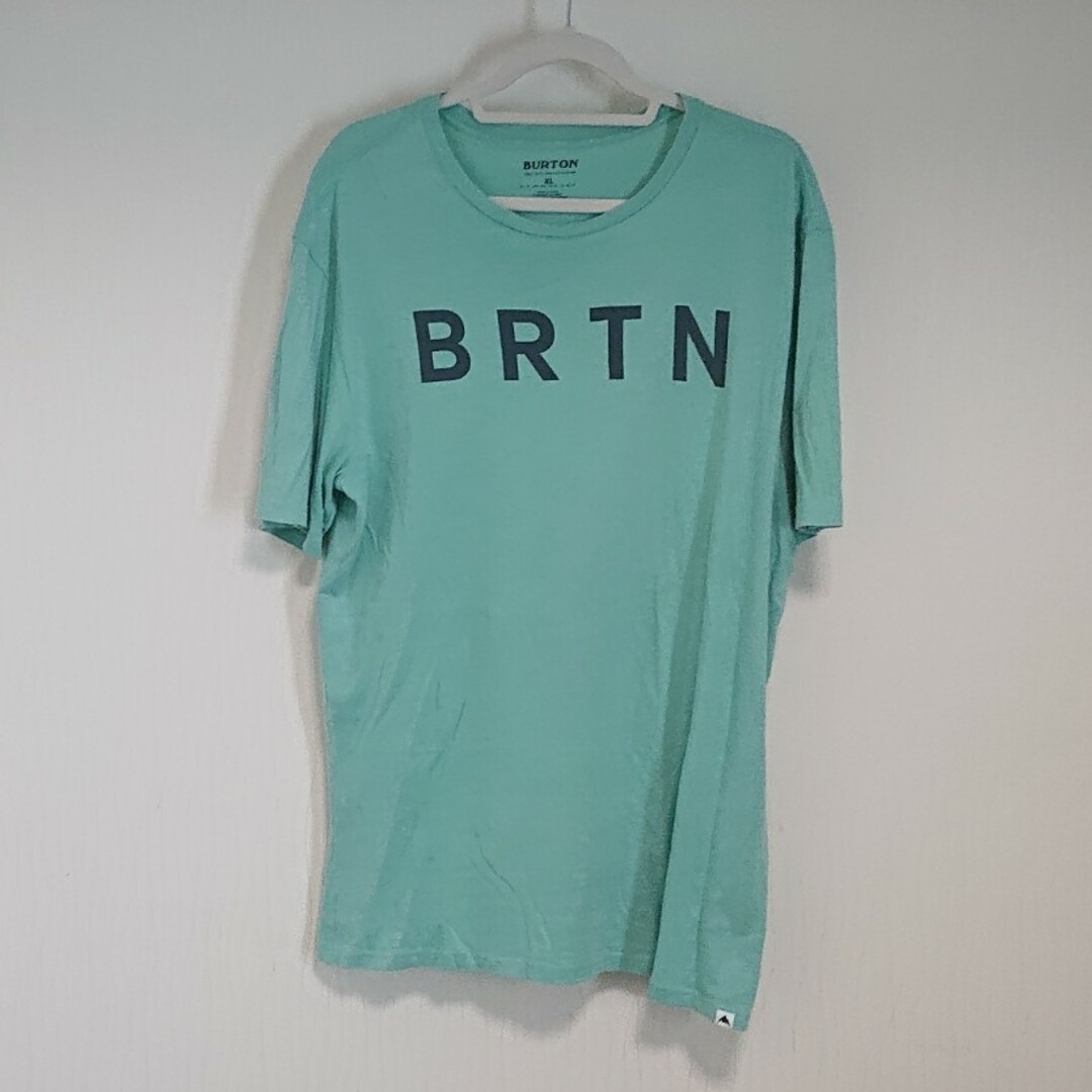 BURTON(バートン)のバートン XL 緑 オーガニック コットン Tシャツ メンズのトップス(Tシャツ/カットソー(半袖/袖なし))の商品写真