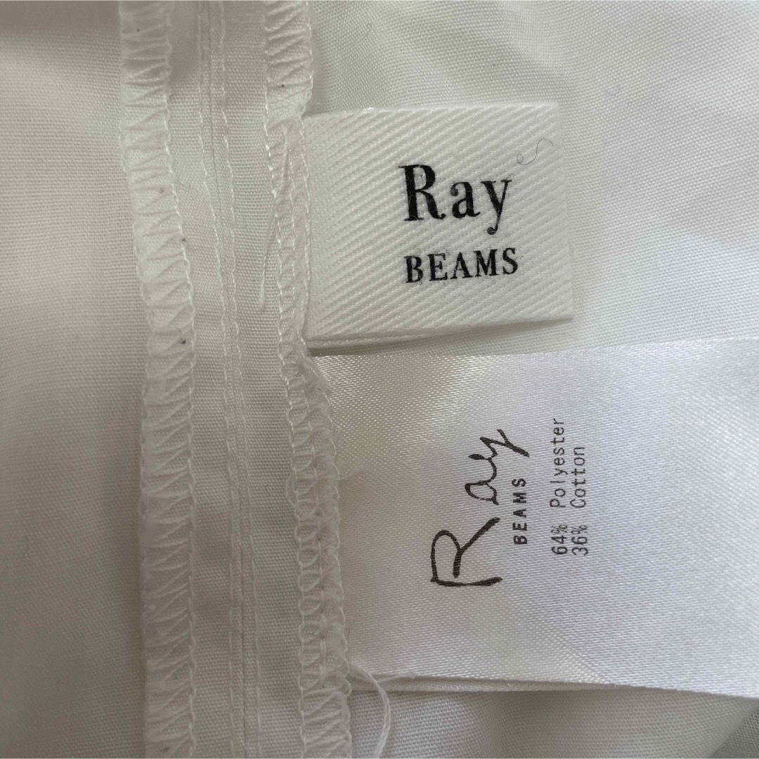 レイビームス　のギャザー袖口シャツ レディースのトップス(シャツ/ブラウス(長袖/七分))の商品写真