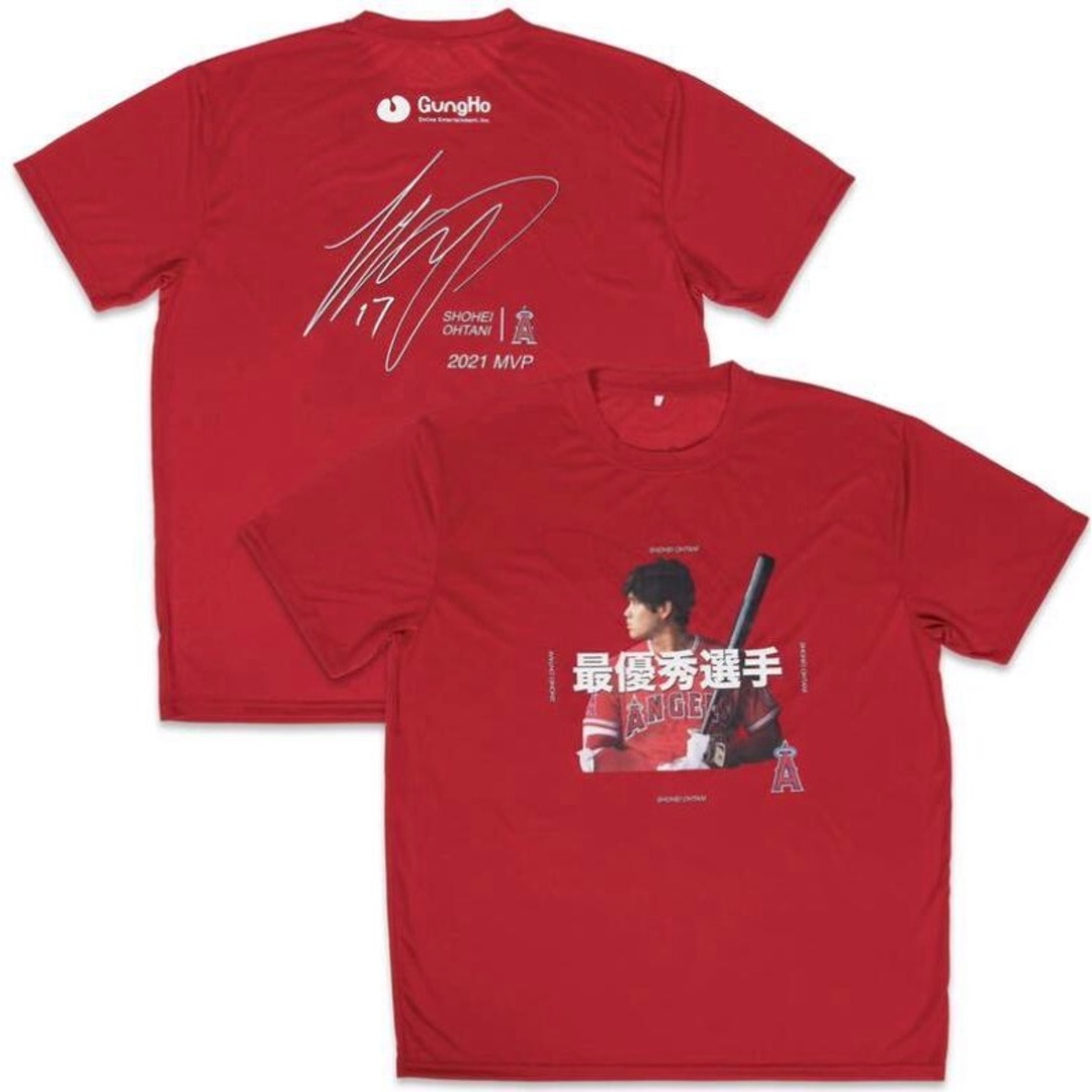 大谷翔平 選手 MVP Tシャツ MLB最優秀選手 の通販 by Boistore|ラクマ