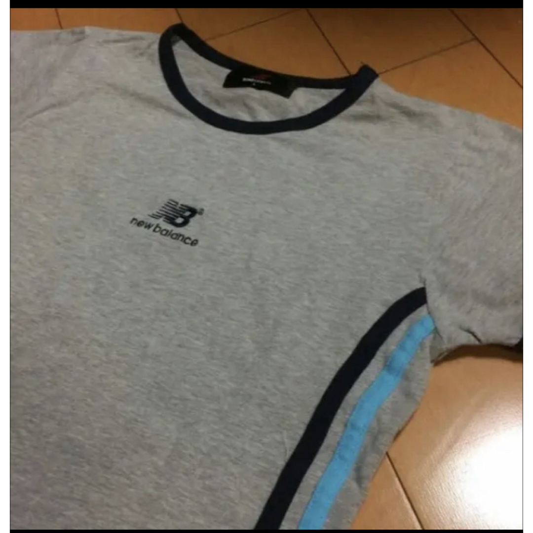 New Balance(ニューバランス)のニューバランスグレーコットンT レディースのトップス(Tシャツ(半袖/袖なし))の商品写真