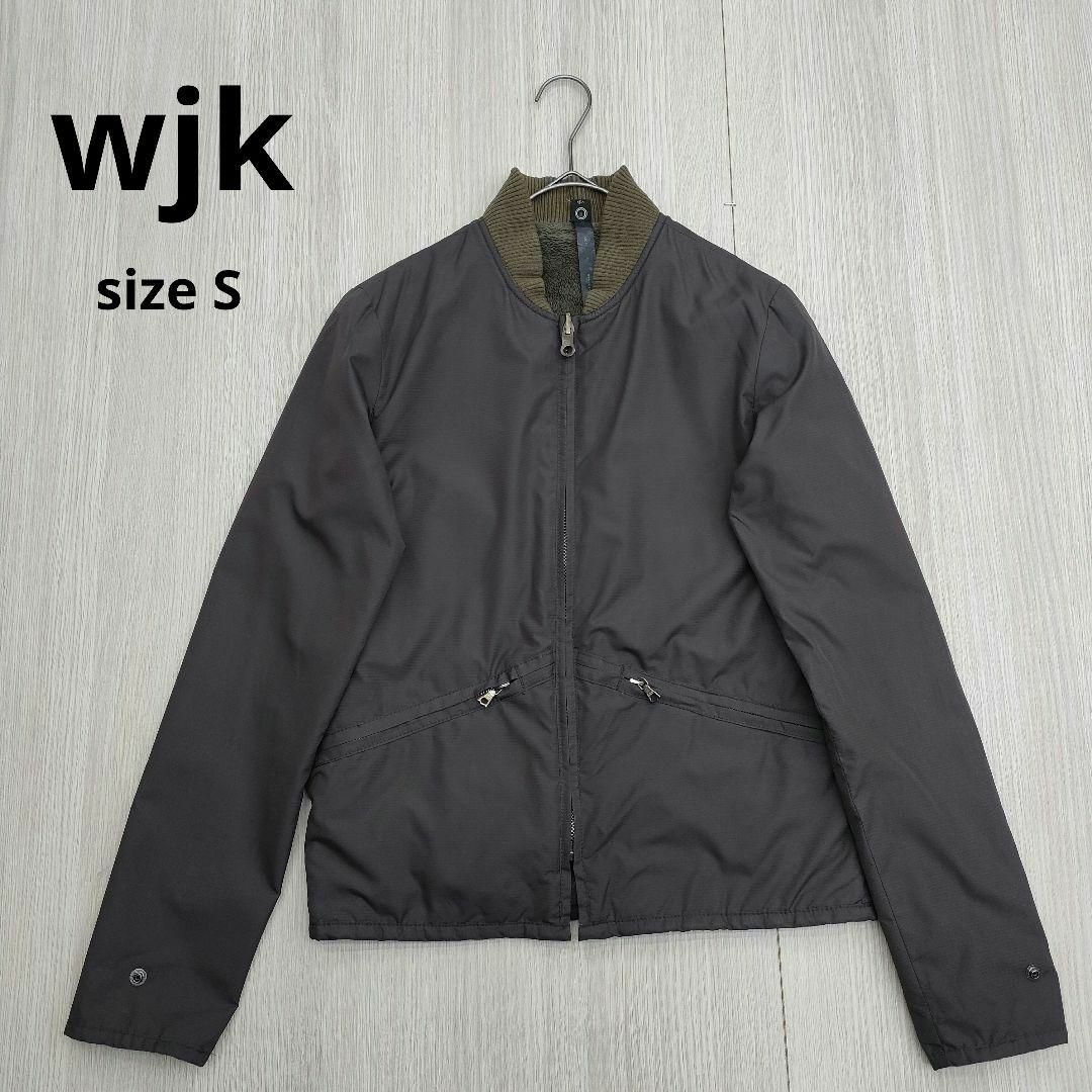 wjk ダブルジェイケイ ジップアップ ブルゾン S ririジップ ファスナー | フリマアプリ ラクマ 【美品・希少ホワイトタグ】wjk ダブルジップ シャツ ジャケット ブルゾン
