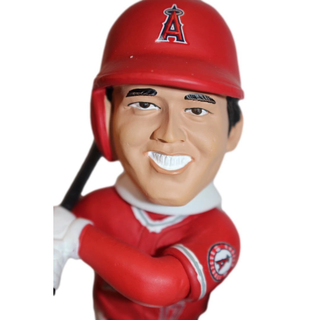 大谷翔平選手　フィギュア　PLAYER BOBBLE  スポーツ/アウトドアの野球(記念品/関連グッズ)の商品写真