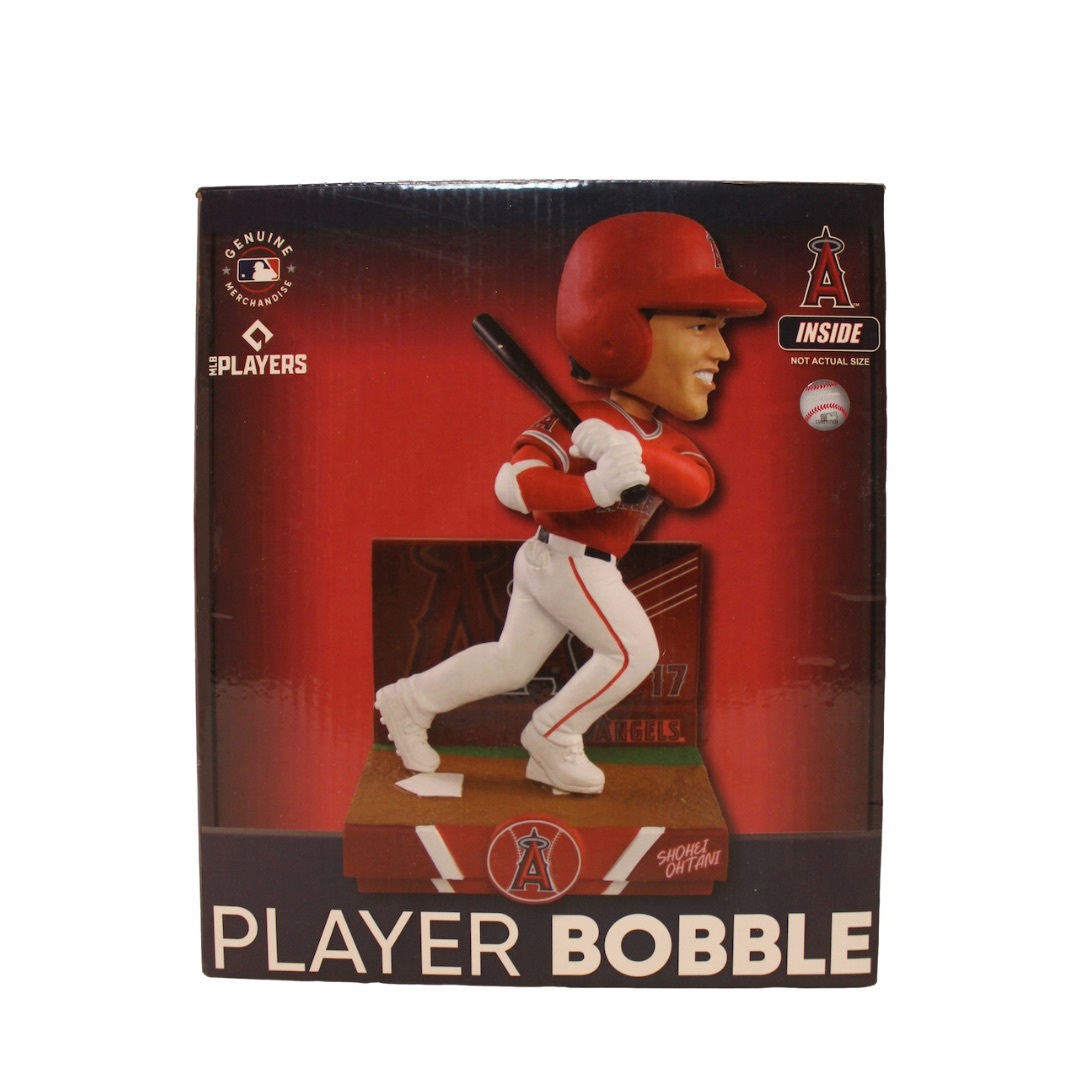 大谷翔平選手　フィギュア　PLAYER BOBBLE  スポーツ/アウトドアの野球(記念品/関連グッズ)の商品写真