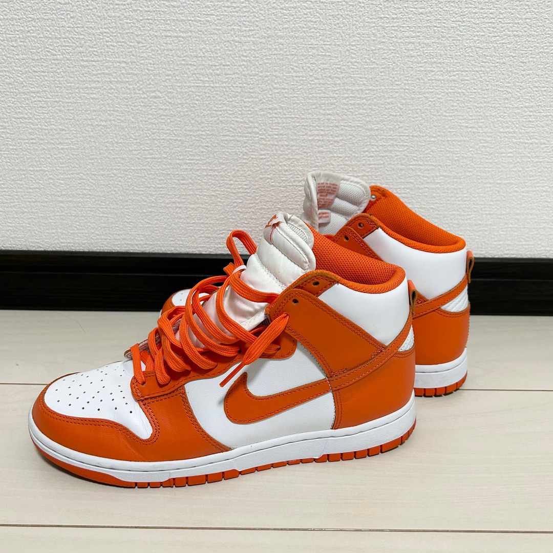 nike dunk high  orange blaze 26cm