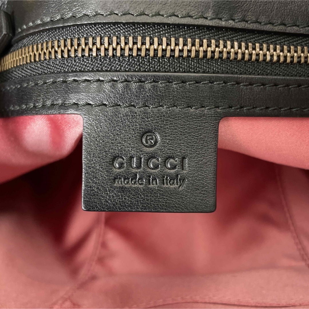 値段通販 Gucci 美品 マーモント GG チェーンショルダー バイカラー グッチ