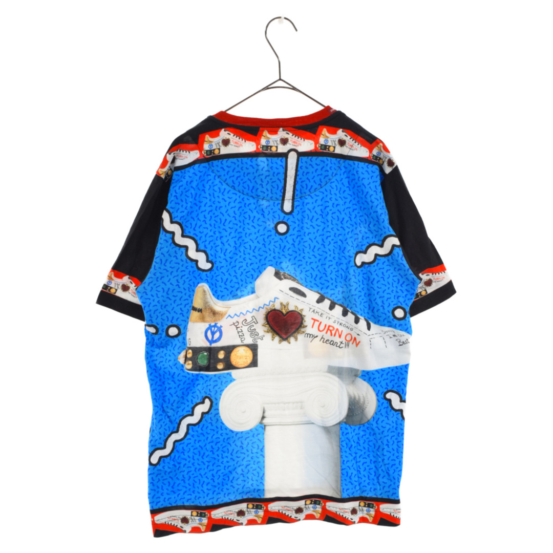 DOLCE & GABBANA ドルチェアンドガッバーナ 総柄デザイン 半袖Tシャツ カットソー マルチ G8HV4T
