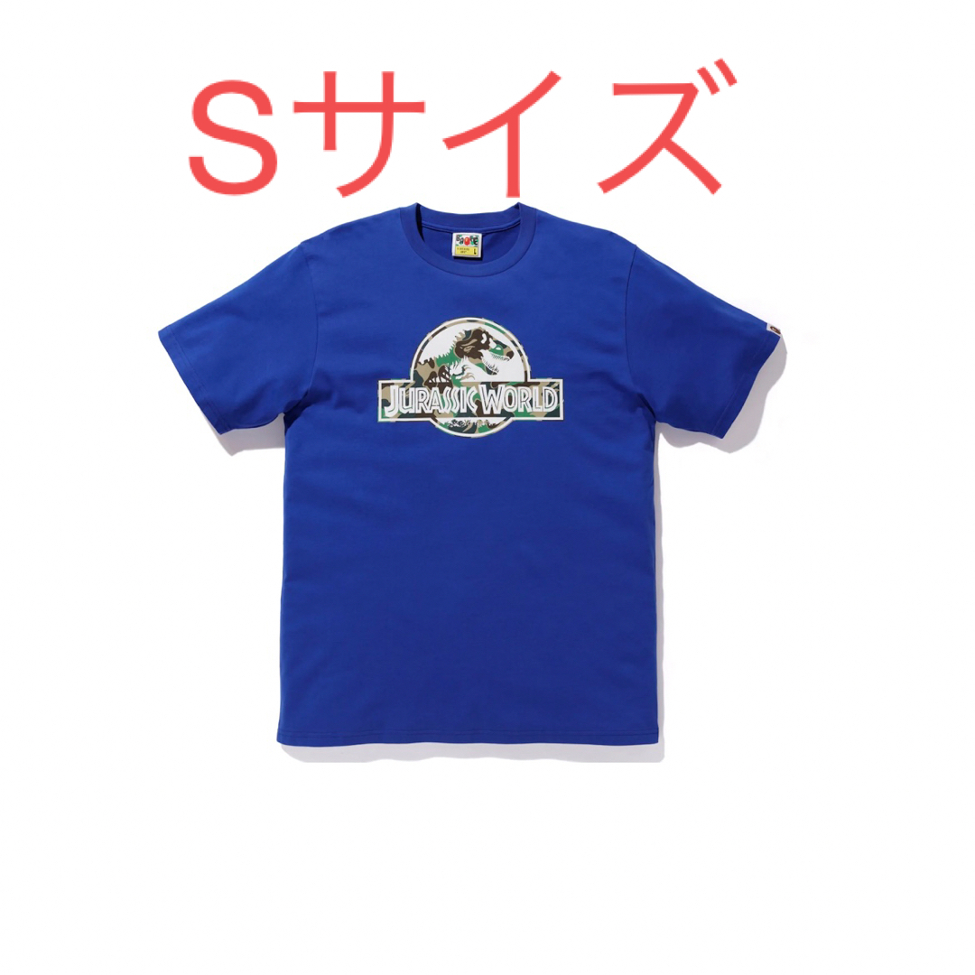 【新品】BAPE×JURASSIC WORLD LOGO Tシャツ Sサイズ