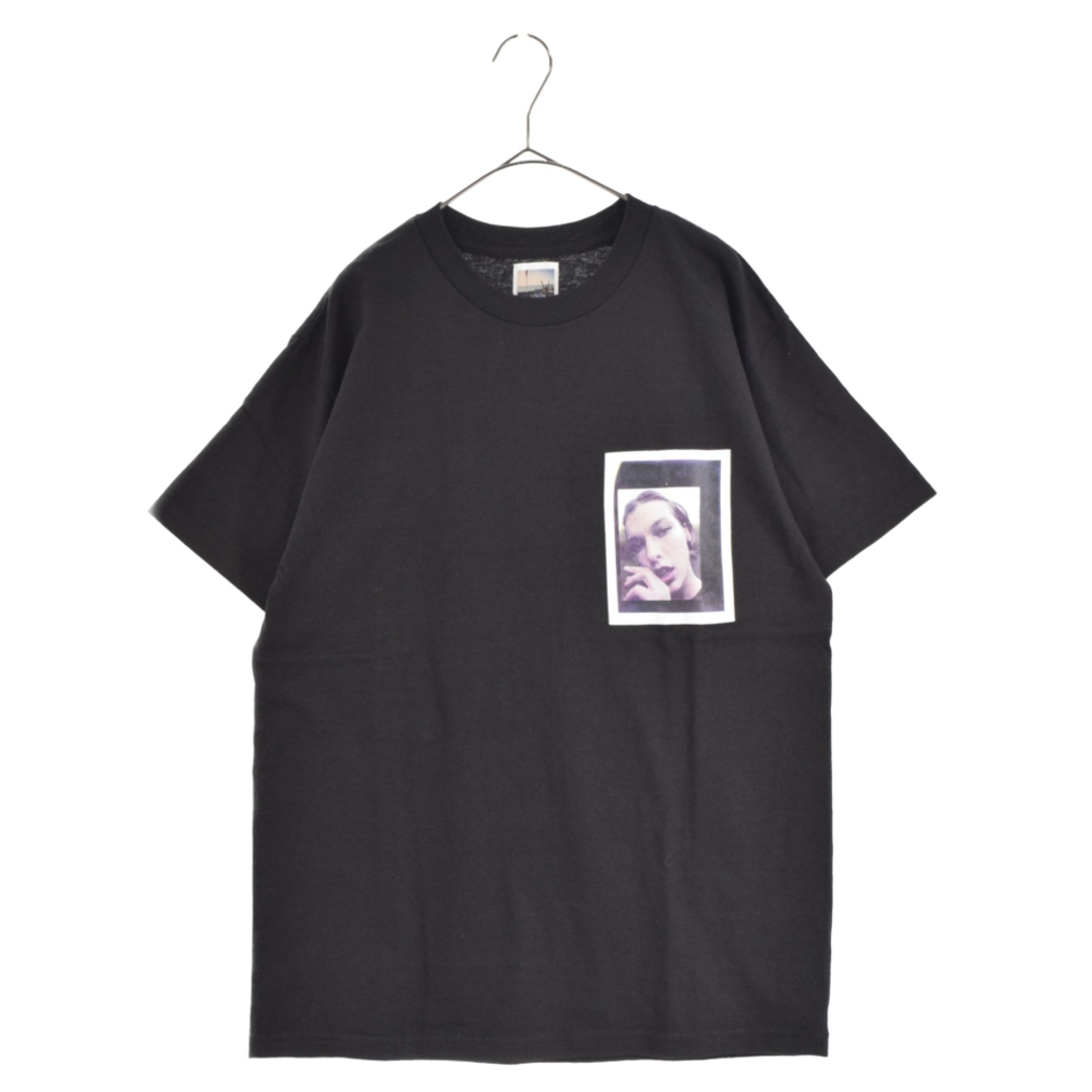 WACKO MARIA ワコマリア 23AW DAVIDE SORRENTI / CREW NECK T-SHIRT (TYPE-2) ダヴィデソレンティ フォトTシャツ ブラック (DAVIDESORRENTI-WM-TEE05)