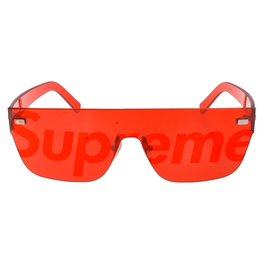 SUPREME シュプリーム 17AW ×LOUIS VUITTON City Mask SP ルイヴィトン ロゴ サングラス アイウェア レッド Z0985U