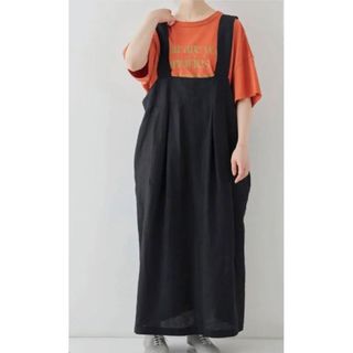 nest Robe - ネストローブ リネンボックス吊りワンピースの通販 nest Robe - ネストローブ リネンボックス吊りワンピースの通販