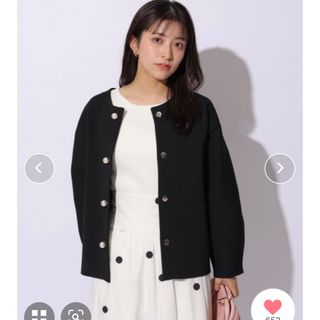 美品❤︎リランドチュール❤︎ パール釦コーディガン