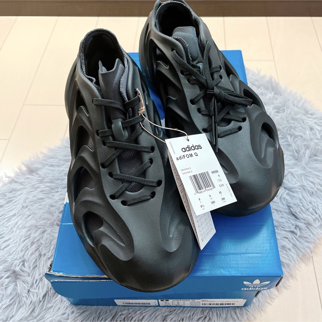 【Adidas Originals】adiFOM Q BLACK 26.5 27