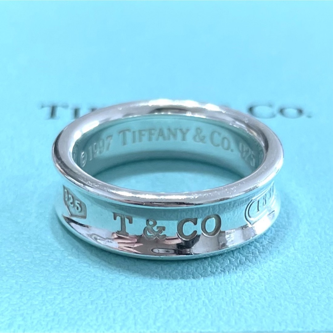 Tiffany & Co.   ティファニー  ナロー ワイド リング メンズ 号