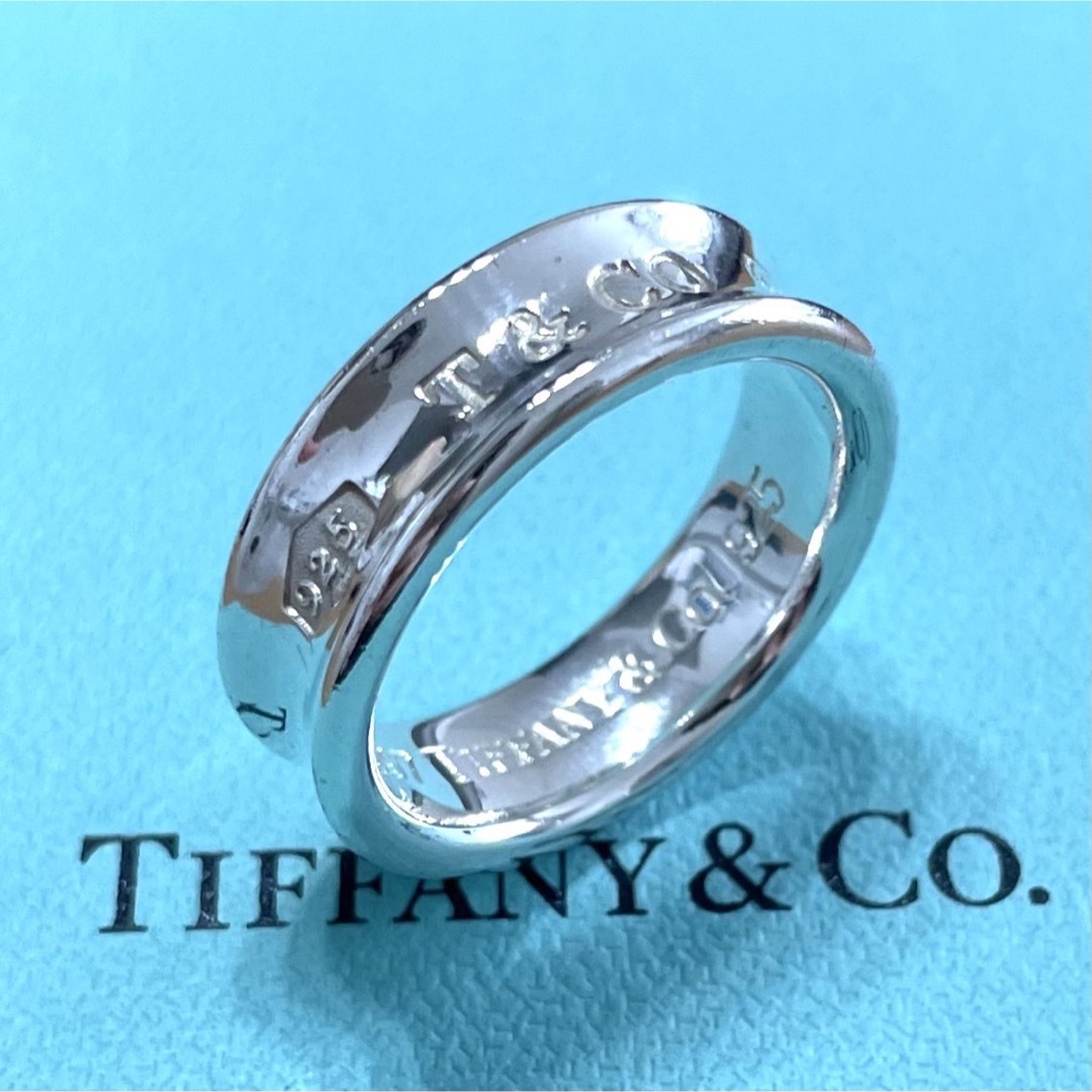 Tiffany\u0026Co ティファニー ナローリング チタン 20号 925