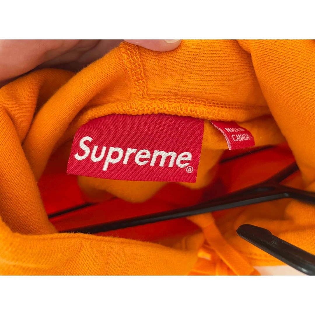 supreme スモールボックスロゴ　パーカー　S