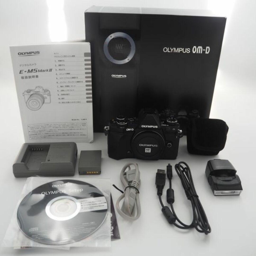 ■ほぼ新品■ OLYMPUS OM-D E-M5 MarkII ブラック